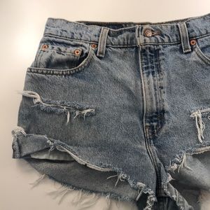 levi’s denim shorts